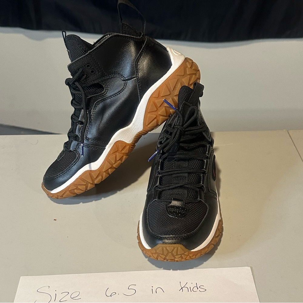 Champion Black and Brown Kids Sneakers